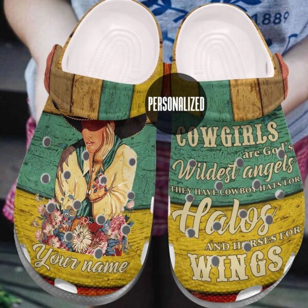 Personalized Crocs Clog Cowgirl